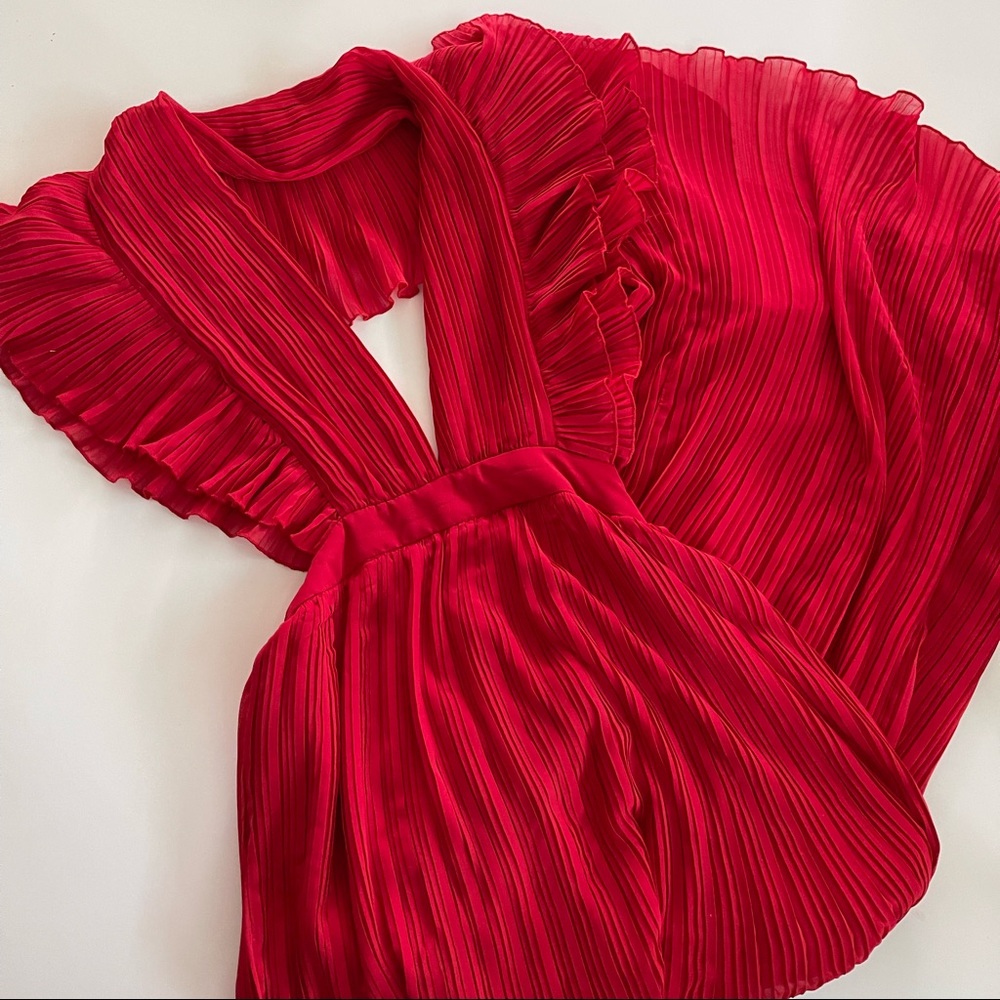 Red dress